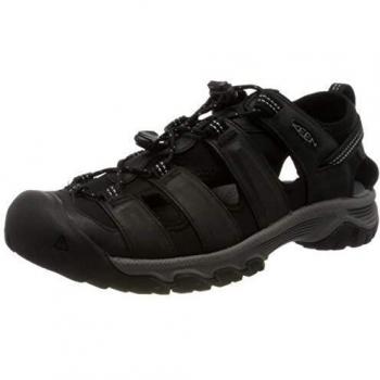 Keen 1022426, Sandalias al Aire Libre para Hombre, Negro, 44 EU