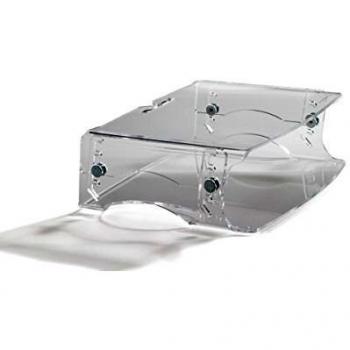 Bakker Elkuizen Q-Riser 130 Soporte del Monitor Transparente, Transparente