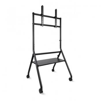Soporte de Suelo con Ruedas TooQ iDREAMS FS20206M-B para Pantallas de 37 a 86, VESA 600x400, Capacidad Máxima de 80kg, Color Negro