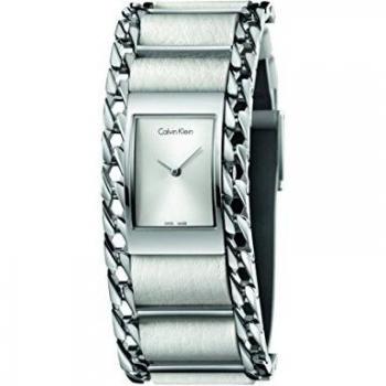 Calvin klein womens analogue quartz watch with leather strap k4r231l6