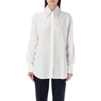Golden Goose Women's White Decorative Collar Shirt - Size XS