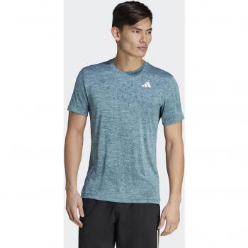 Adidas Freelift Camiseta De Manga Corta Hombres - Color Petróleo