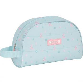 Neceser Adapt.carro Moos 'Garden' 28x18x10cm Turquesa - Safta