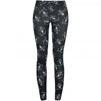 Metallica Binge & Purge Leggings Negro S