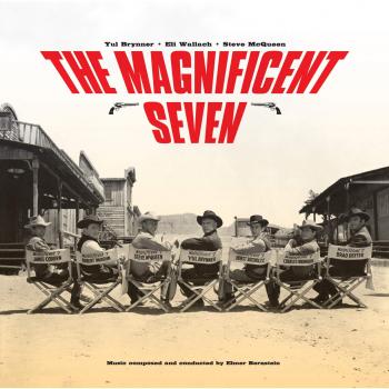 Magnificent Seven Original Soundtrack Vinyl LP - Limited Edition 180g Colored Vinyl by Elmer Bernstein