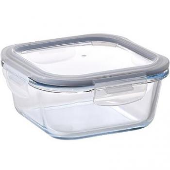 Fiambrera Hermética San Ignacio 800 ml de Vidrio de Borosilicato