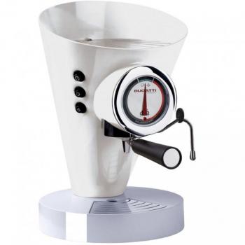 Cafetera espresso y capuchino Bugatti Diva Evolution color blanco