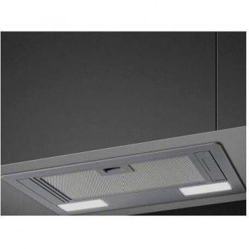 Cappa de cocina integrada Smeg KSG52HE 53 cm, aspirante, color plata, 368 m³/h