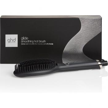 GHD Glide Black Ceramic Hot Smoothing Brush 185°C