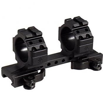 UTG Integralmontage Utg Integral Qd 30mm Mount, 2 Picatinny Slots, 40 mm Mount Clearance, 120 mm Base - Mira de arma para caza, color negro