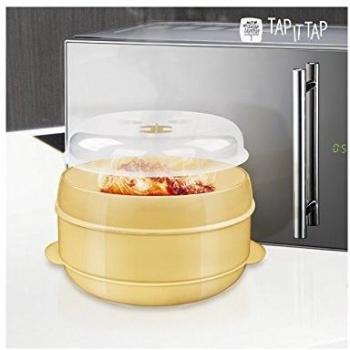 Envase para cocinar al vapor Tap It Tap