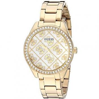 GUESS Women's Analog Watch with Stainless Steel Strap GW0001L2