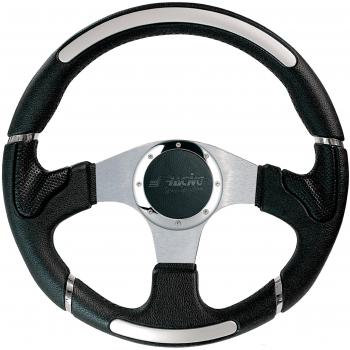 Simoni Racing NUR330/P volante deportivo, negro