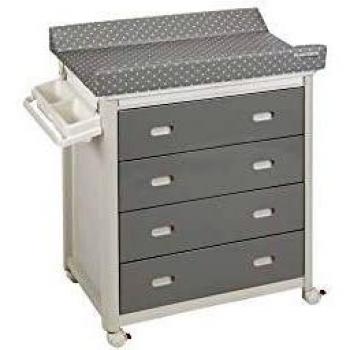 Plastimyr Bañera cajones grises MOB - Mueble Bañera, color Cajones grises Topos Gris