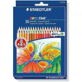 Staedtler-144 ST Caja con 36 lápices de colores, Multicolor, Unidad
