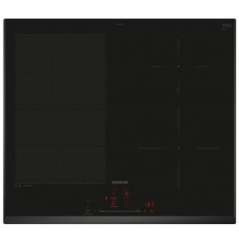 Placa de Inducción Siemens iQ700 EX651HEC1F 60 cm 4 Zonas Negra 7400W