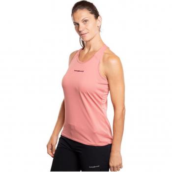 Camiseta de mujer Trangoworld Skane tirantes naranja S