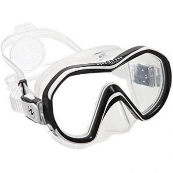 AQUA LUNG Máscara Transparente, Blanco, Talla Única
