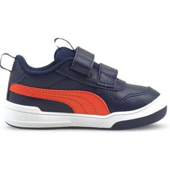 Zapatillas Deportivas Puma Multiflex SL V Inf 380741-02 para Niño y Niña en Color Navy