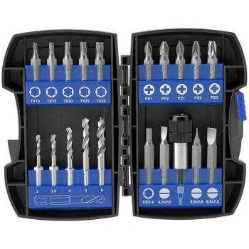 Izar M106746 - Set de brocas y puntas de atornillar 20 piezas