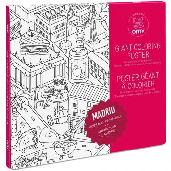 O'my OMY pos18 Madrid Póster para Colorear