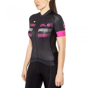 Alé 16451518 Maillot, Mujer, Negro, 161/170