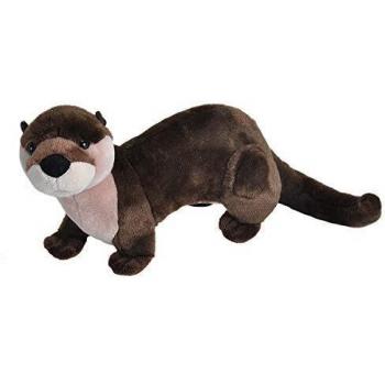 Wild Republic-10949 Peluche Nutria Europea Cuddlekins, Color marrón, 15