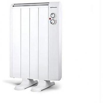 Orbegozo RRM510 Emisor Térmico Blanco 500W con Termostato y 3 Elementos, Dimensiones 585x336x75mm