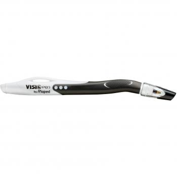 Maped Visio - Bolígrafo (Negro, Negro, Color blanco)