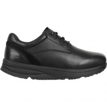 Alban Leather Men's Black Casual Sneakers
