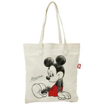 Bolsa tipo Shopping de Algodón Mickey Mouse 37X41cm Producto Oficial Arditex