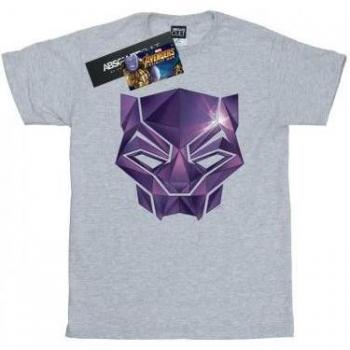 Camiseta Boyfriend de Algodón Geométrica de Pantera Negra para Mujer - Marvel Avengers Infinity War
