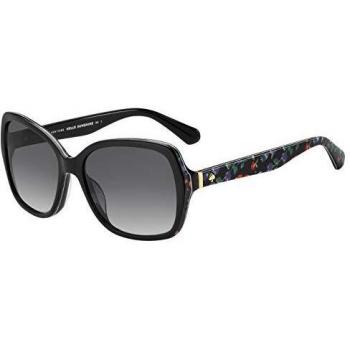 Kate Spade Spotted Black/Dark Grey Sunglasses Karalyn/S, Female, Black, Size: 56 MM