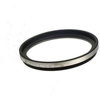 Filtro de HAIDA Slim PRO II MC UV PLATA para Fujifilm X10 / X20 / X30 - Hilo especial 40mm para el uso directo - Hecho de vidrio óptico de alta calidad