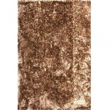 Alfombra de pelo largo Lille hecho a mano marrón diferentes tamaños, marrón, 120 cm_x_170 cm