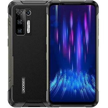 DOOGEE S97 Pro Smartphone Resistente con Telémetro Láser, Helio G95 8GB+128GB,Teléfono Móviles Antigolpes Android 11,Batería 8500mAh,IP68 Impermeable,Cámara Cuatro 48MP,Carga Inalámbrica NFC Negro