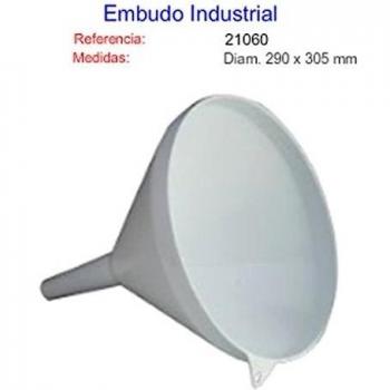 Denox - 1 Embudo 29 cm., color blanco