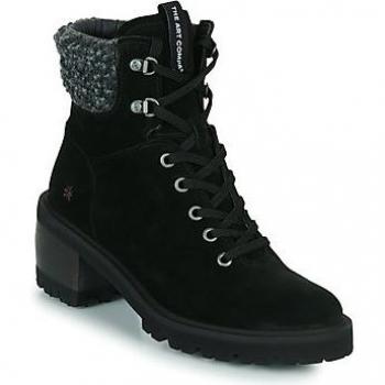 Botines con tacón 1702 LUX SUEDE BLACK/ BRUGGE para Mujer color Black