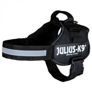Arnés Julius-K9 Power Baby 1/XS Negro Ajustable y Resistente