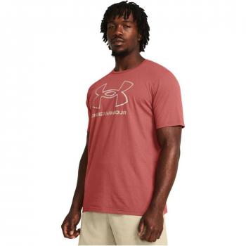 Under Armour UA Foundation T-Shirt para hombre en color rojo - Modelo 1382915-611