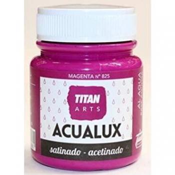 Industrias Titan. S.L 920825 - Pintura manualid. acril. 100 ml magenta satin. acualux titan