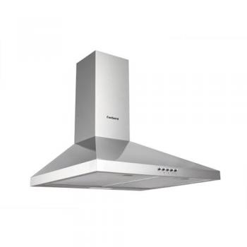 Campana Decorativa de Pared Piramidal Corberó KURAMATHI400FNX, 60 cm, 409 m3/h, Clase A, 3 Velocidades, 55dB, Filtro de Al