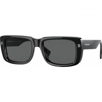 Burberry BE4376U 300187 Men's Square Black Sunglasses Size 55