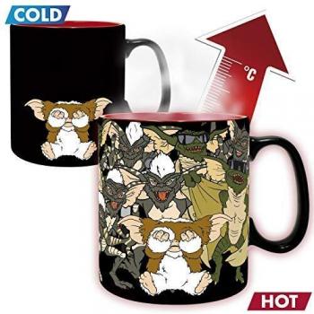 ABYstyle - Gremlins - Taza Heat Change - 460 ml - No los mojes