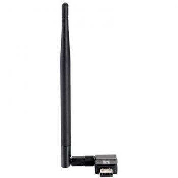 LevelOne WUA-0624 - Antena de Red WiFi con Adaptador USB, 5dBi
