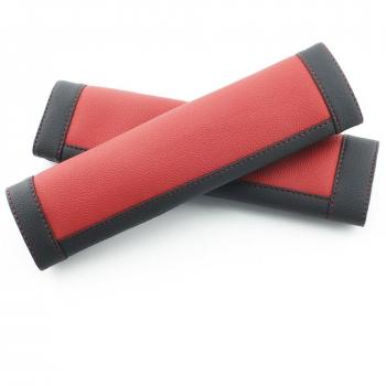 COFIT Juego de 2 Almohadillas para Cinturón de Seguridad Rojo