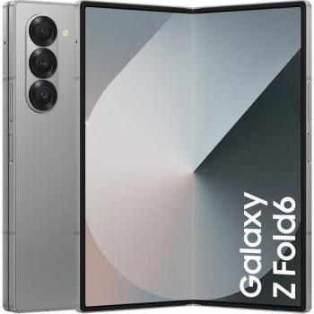 Samsung Galaxy Z Fold6 256GB Smartphone Plegable con IA Gris Libre, 12GB RAM, 5G, Pantalla de 7.6, Cámara de 50MP, Batería de 4400mAh,