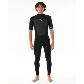 Neopreno de surf Rip Curl Omega 22ES BZ SS/L Steamer Hombre Negro