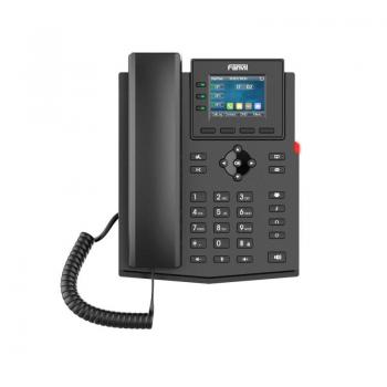 Fanvil X303W Teléfono IP Negro 4 Líneas LCD Wifi