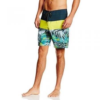 Billabong Tribong X Fronds Bañador para hombre, Tribong X Fronds 18, azul, FR : L